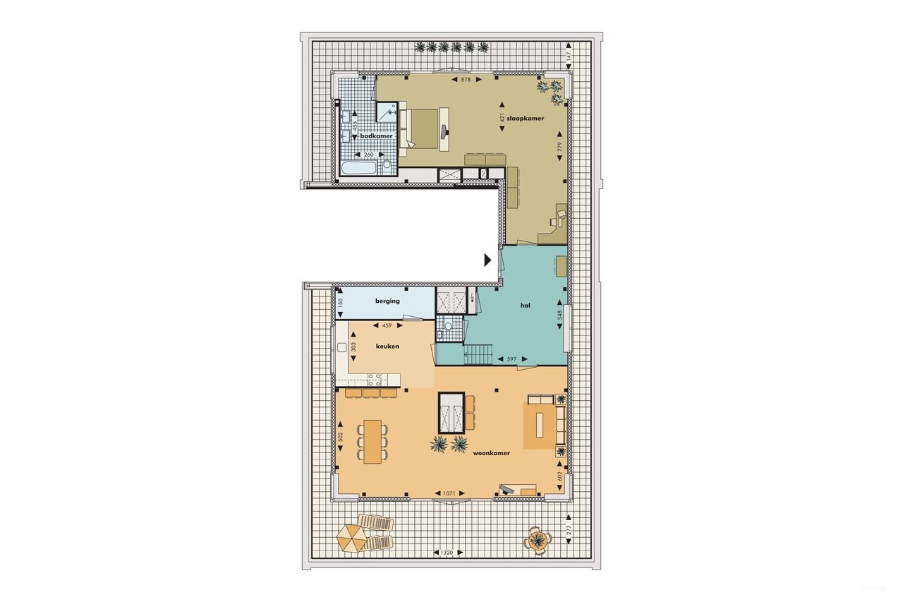 Riant penthouse van 192 m² in Getsewoud - Afbeelding 2