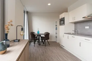 Modern studio with energy label A+++