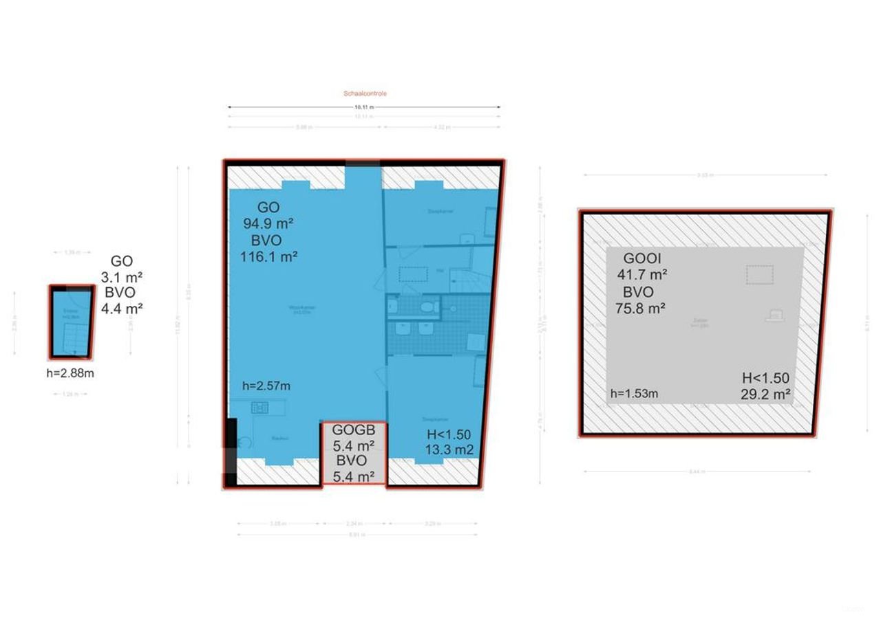 Spacious upper-floor apartment in the center of Weesp - Image 31