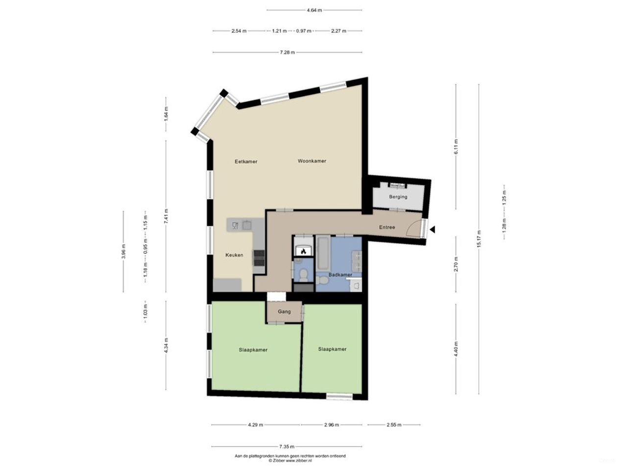 Licht appartement aan de Prinsestraat - Afbeelding 21