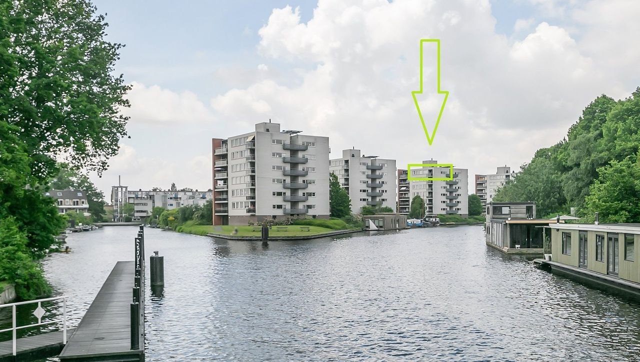 Topetage met uitzicht op het Reitdiep - Afbeelding 1