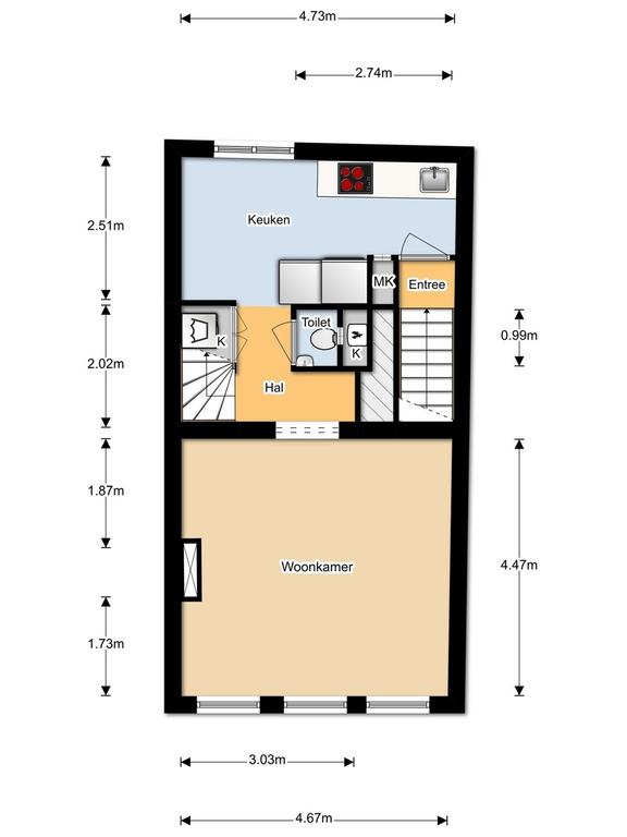 Furnished apartment on Papestraat - Image 24