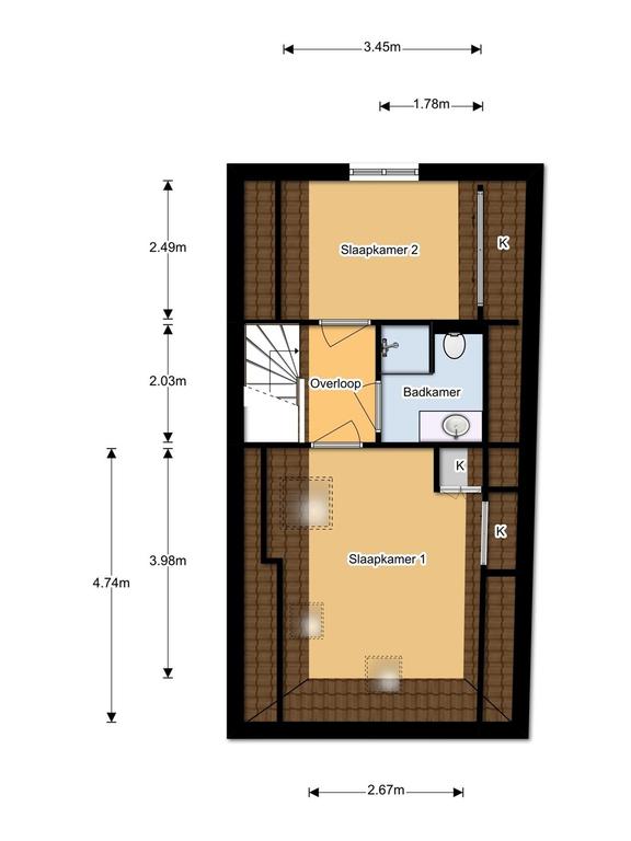 Furnished apartment on Papestraat - Image 25