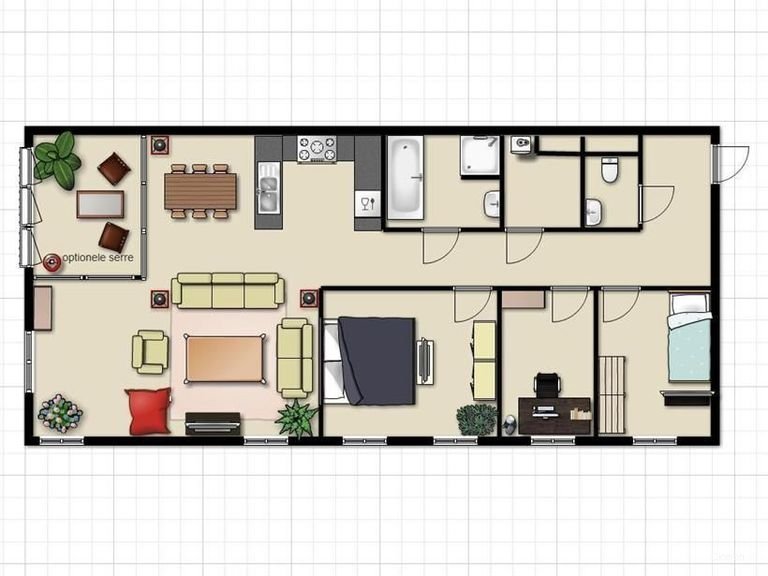 Royaal 4-kamer appartement met eigen parkeerplaats - Afbeelding 24