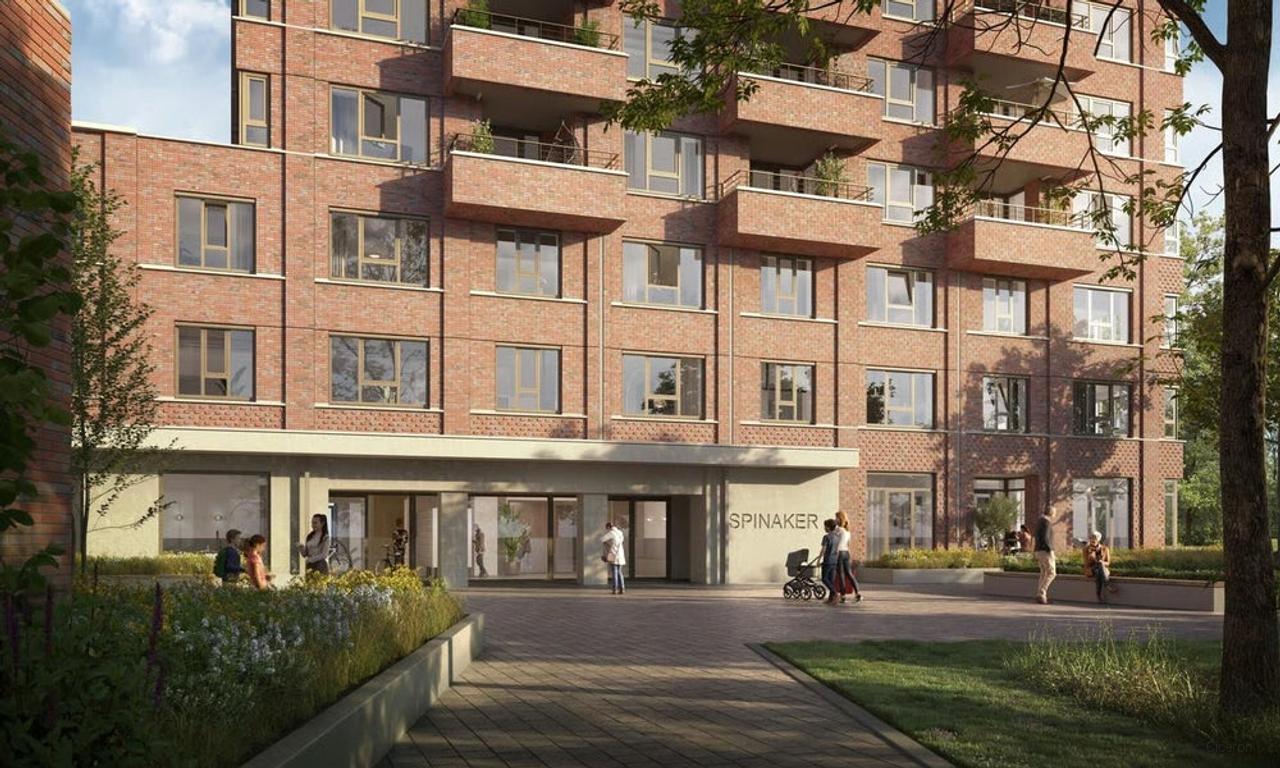 Uitzicht over de Piushaven vanaf 6 hoog - Afbeelding 3