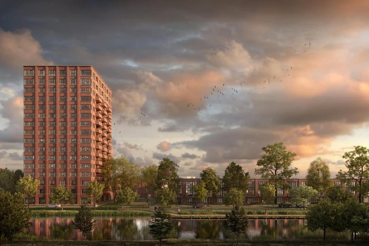 Uitzicht over de Piushaven vanaf 6 hoog - Afbeelding 1