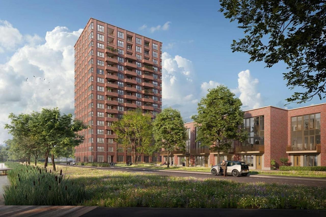 Uitzicht over de Piushaven vanaf 6 hoog - Afbeelding 2