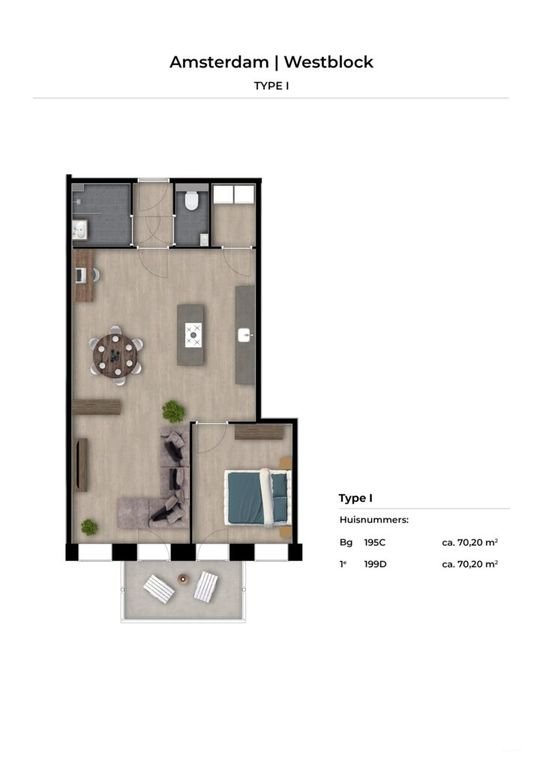 Modern appartement in West Block - Afbeelding 18