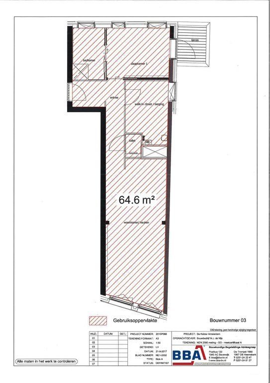 Design appartement met lift in centrum - Afbeelding 27