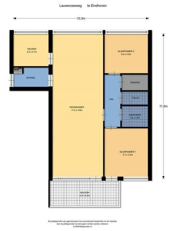 Zonnig appartement van 90m² met balkon - Afbeelding 17