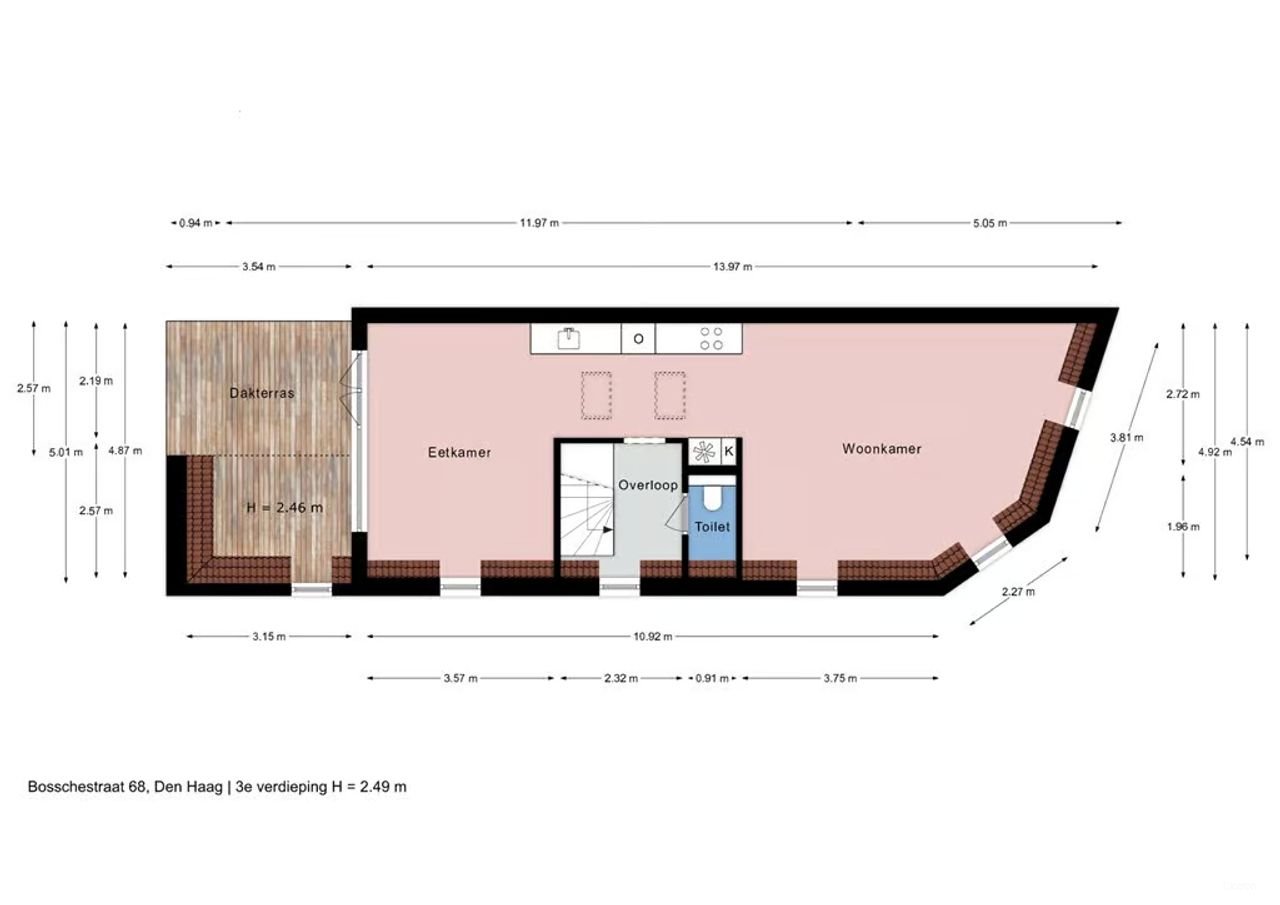 Dubbelbovenhuis Scheveningen: 152m² - Afbeelding 45