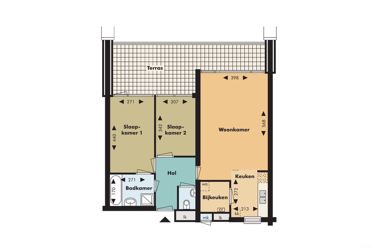 50+ apartment with sunny terrace - Image 2