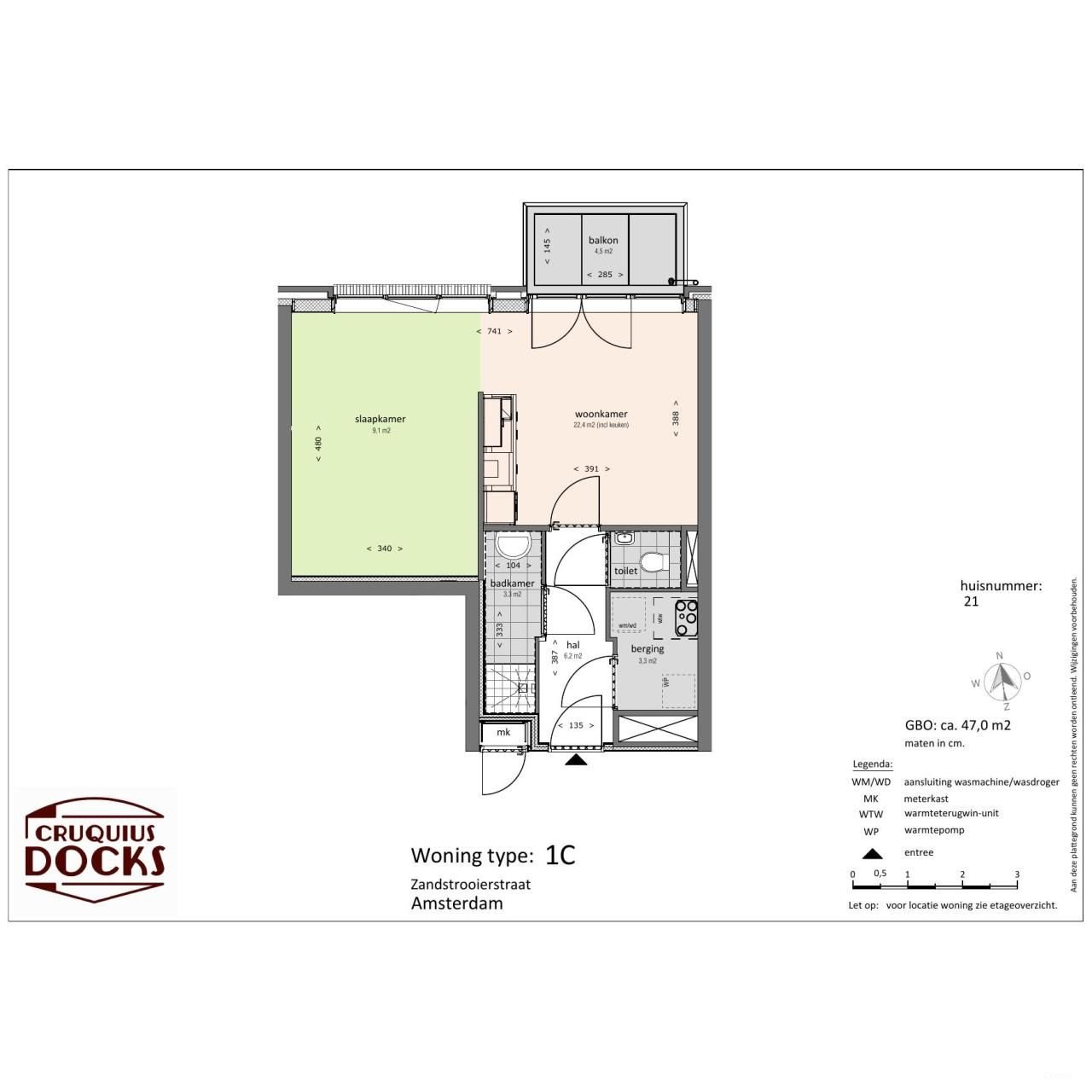 Modern appartement op Cruquius Eiland - Afbeelding 16