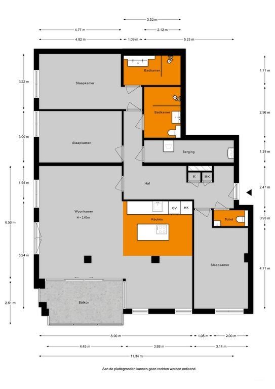 Nieuw 4-kamer appartement in STACK - Afbeelding 46