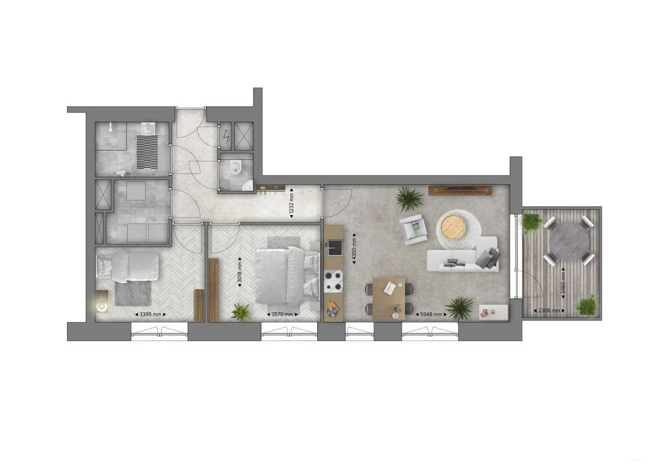 Duurzaam nieuwbouwappartement Schiebroek - Afbeelding 6