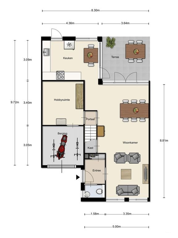 Ruime gezinswoning met garage in Tongelre - Afbeelding 10
