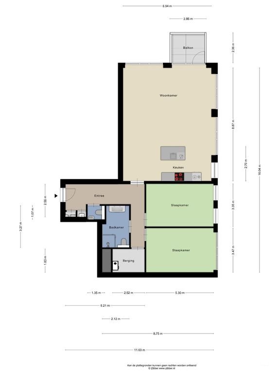 Spacious Corner Apartment De Ananas (A+++) - Image 48