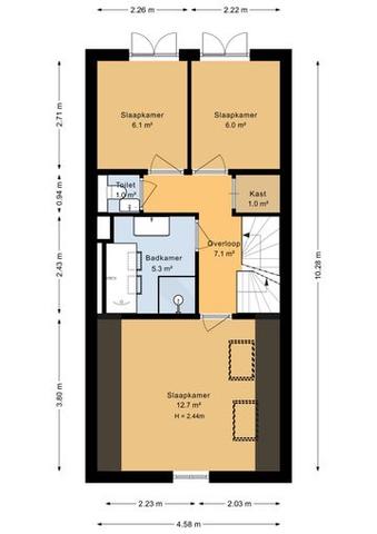 Three Bedrooms and Rooftop Terrace in Jordaan - Image 36