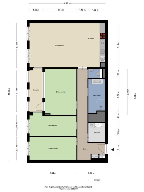 Spacious 4-room apartment Leiden - Image 56
