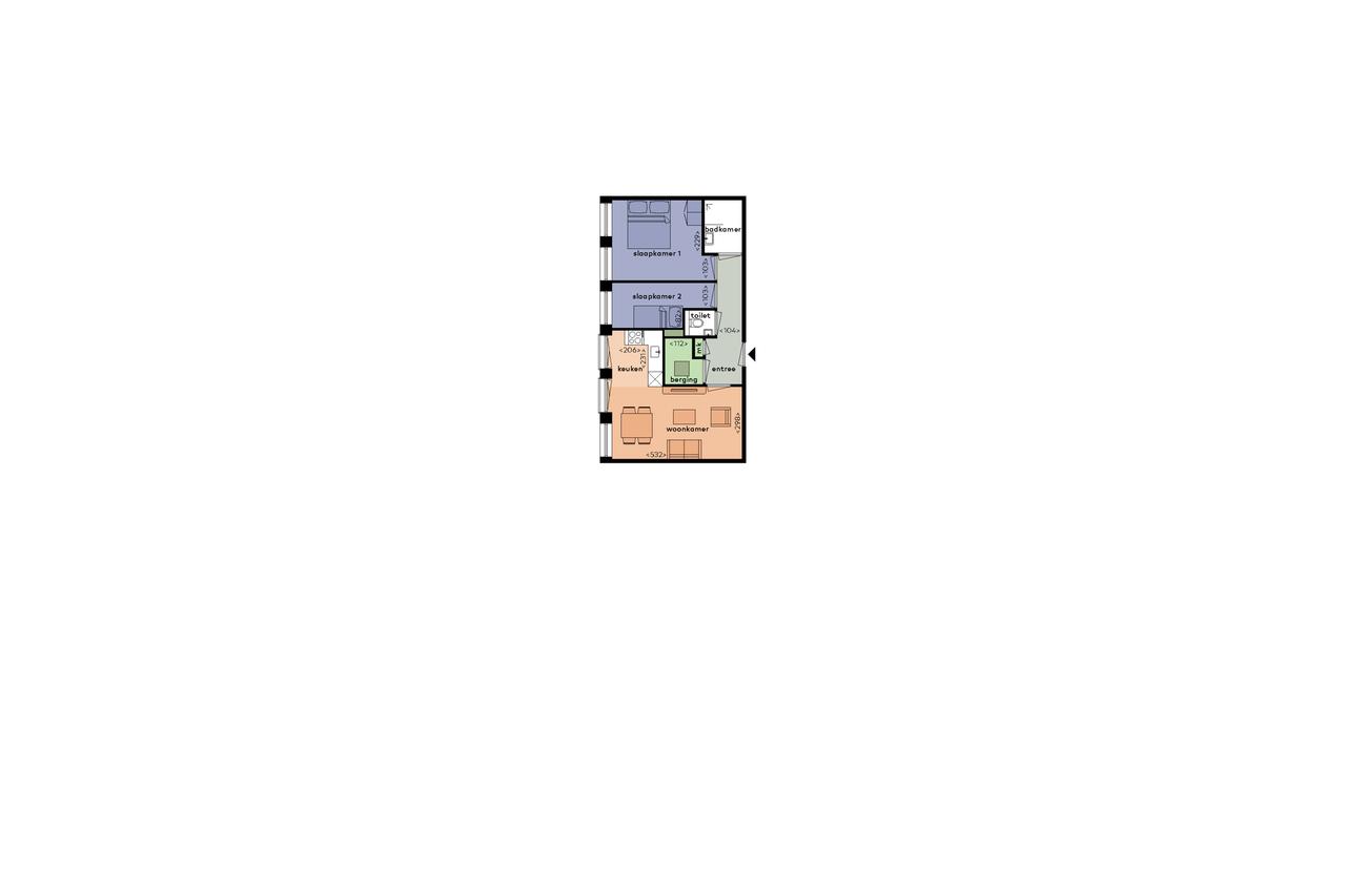 3-kamerappartement in Hanzeland - Afbeelding 4
