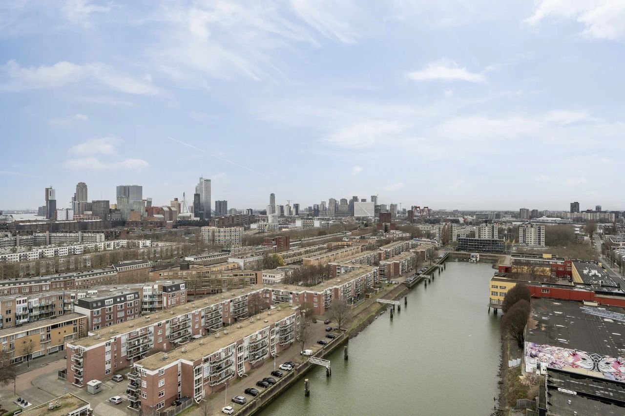 Nieuwbouw op de 16e etage met uitzicht over de Maas - Afbeelding 26