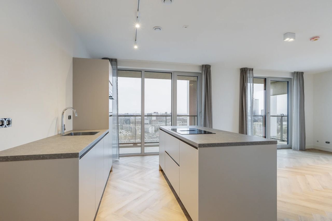 Nieuwbouw op de 16e etage met uitzicht over de Maas - Afbeelding 3