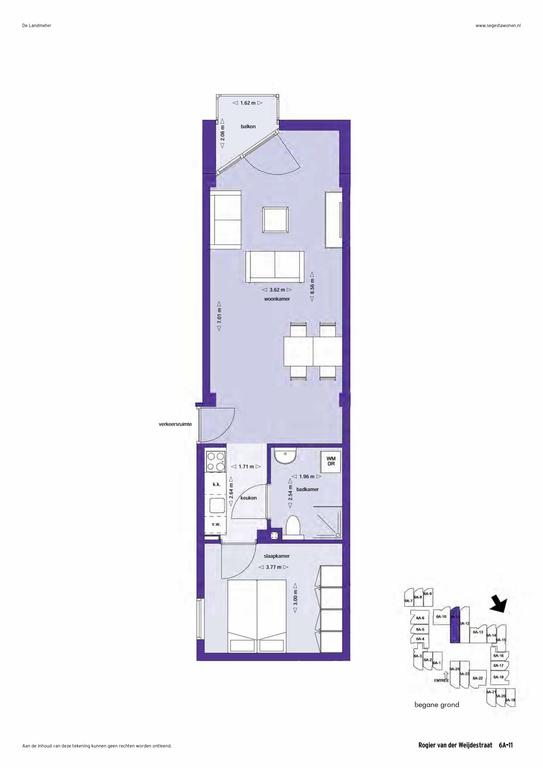 1-bedroom apartment with balcony in Alkmaar - Image 19
