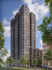 Industriële loft met balkon op Strijp-S