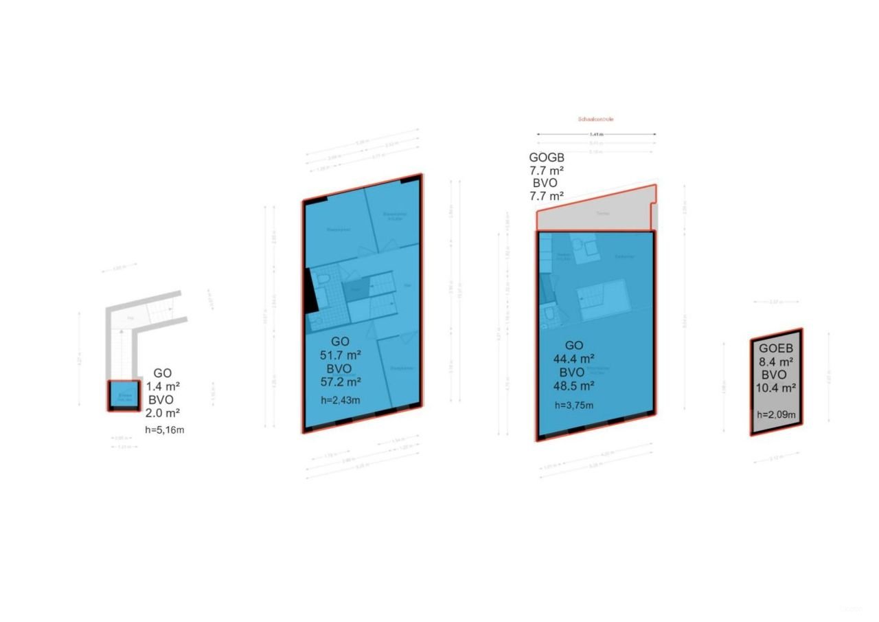 Lichte bovenwoning van 98m² met dakterras - Afbeelding 33