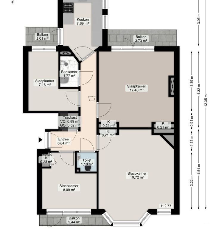 Woning voor 3 vrienden in Groningen - Afbeelding 14