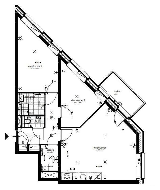 Newly built 3-room apartment in Cosunpark Breda - Image 22