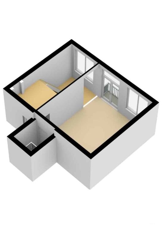 43m² appartement aan de Biltstraat - Afbeelding 12