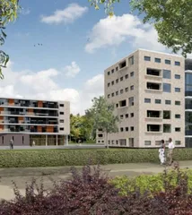 119 m² wonen met balkon en parkeerplaats