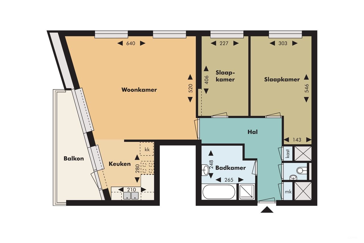 Driekamerappartement aan de Kade - Afbeelding 2