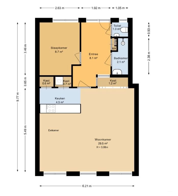 Benedenwoning in Oost met enorme tuin - Afbeelding 26
