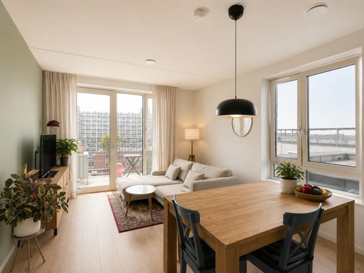 A+++ appartement met balkon in Leiden - Afbeelding 2