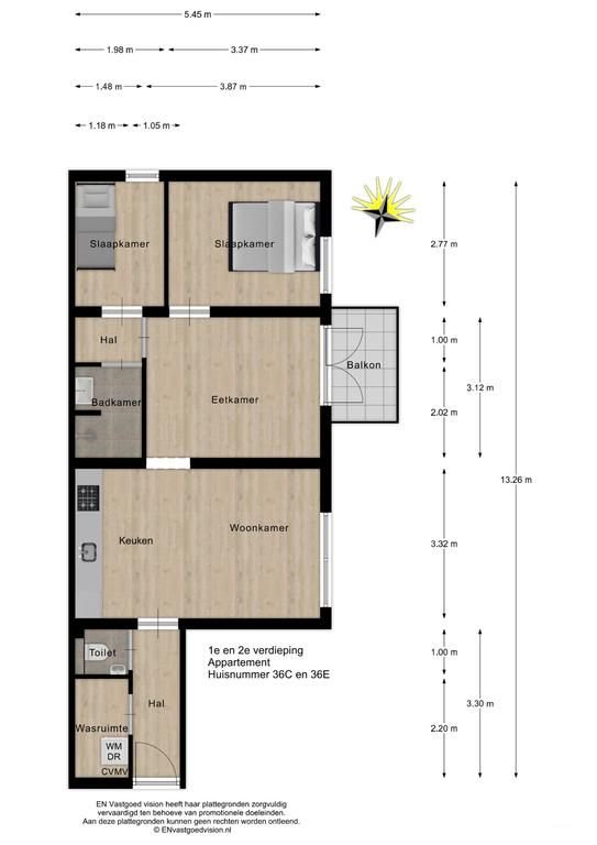 Modern appartement in hartje Wormer - Afbeelding 20