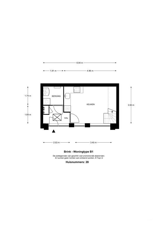 Maisonnette (86m²) met terras en parking - Afbeelding 18