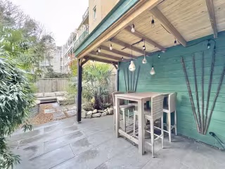 Private Garden and Garden House in Amsterdam Oud-West
