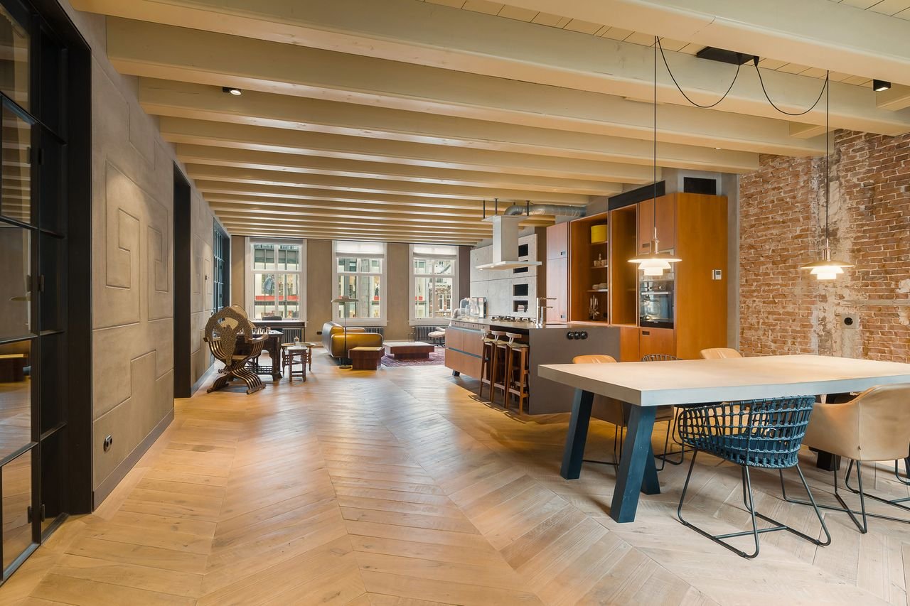 Royale loft (158m²) bij het Rokin - Afbeelding 3