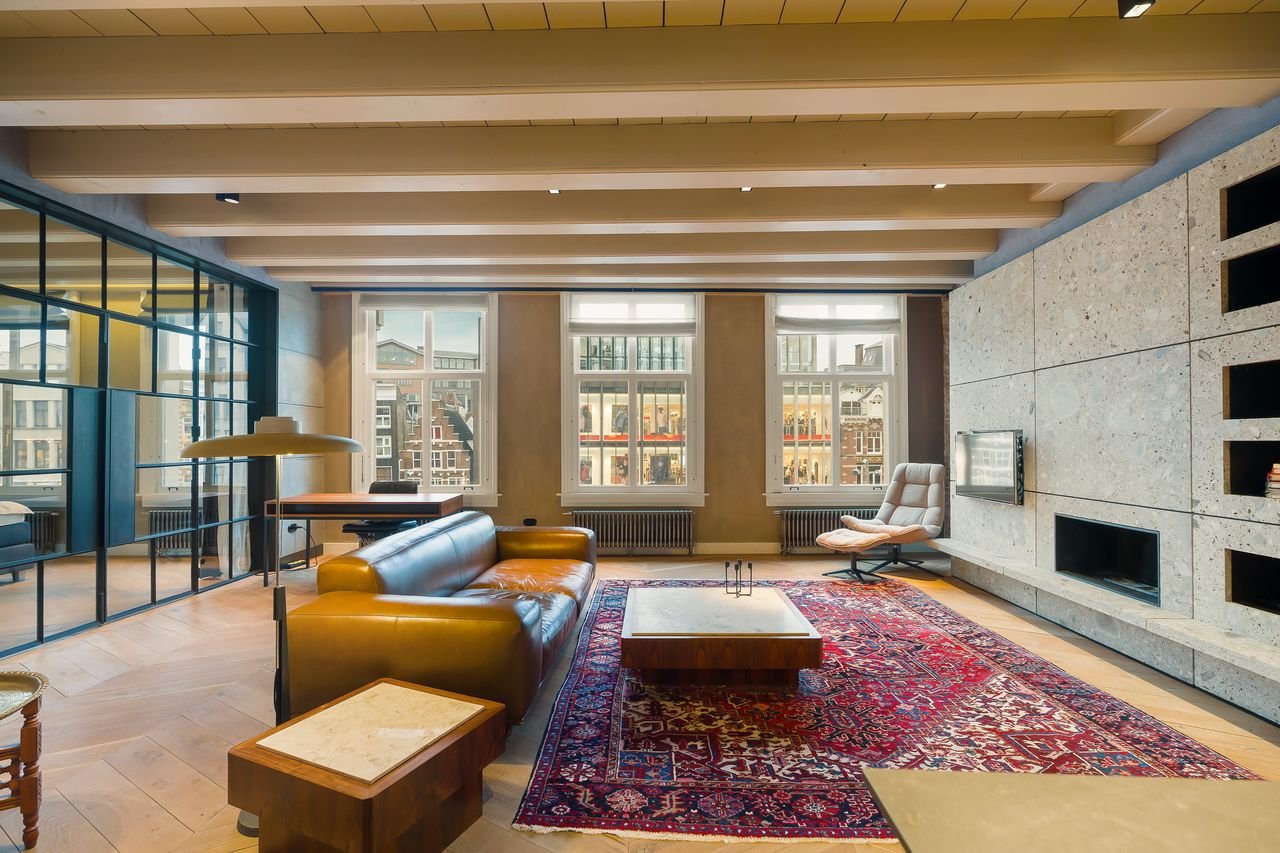 Royale loft (158m²) bij het Rokin - Afbeelding 2