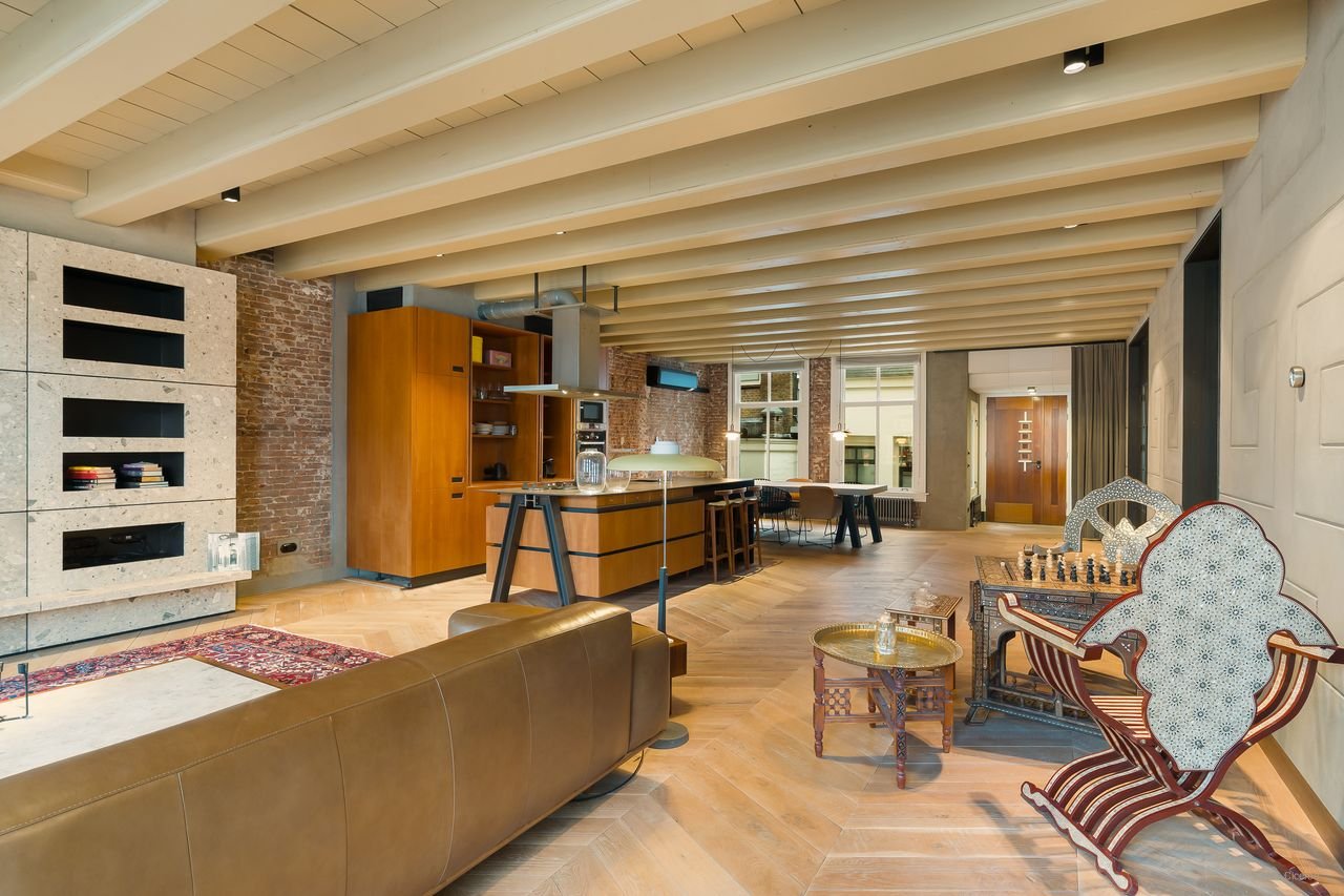 Royale loft (158m²) bij het Rokin - Afbeelding 13