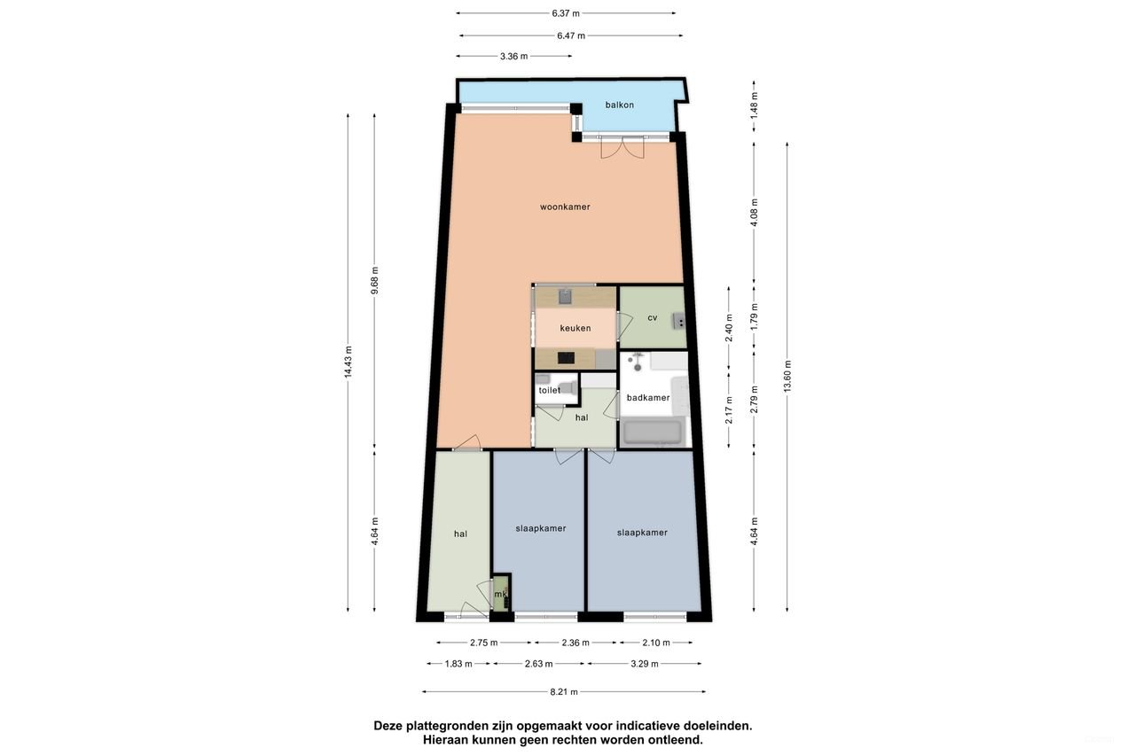Spacious apartment (97 m²) in Westwijk - Image 18