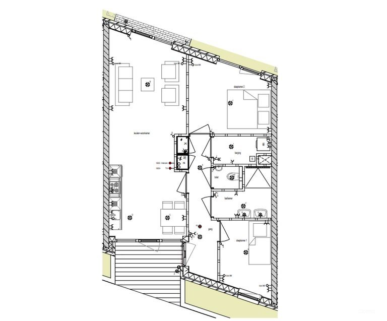 Modern 3-kamerappartement met terras in Meerrijk - Afbeelding 10