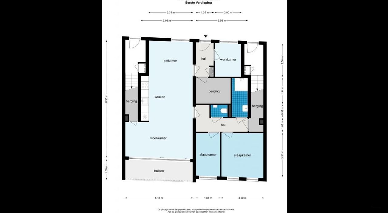 Ruim appartement op het Mosveld - Afbeelding 20