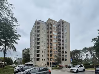 96 m2 appartement met balkon op 11 hoog