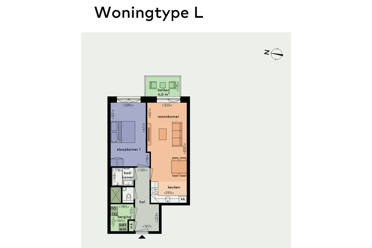 Energy-efficient 1-bedroom apartment in Oosterflank - Image 2