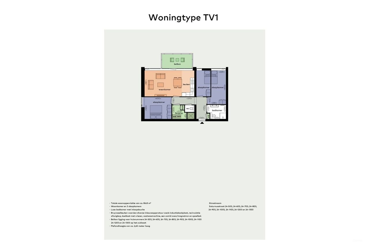 New build with 3 bedrooms and a view - Image 2
