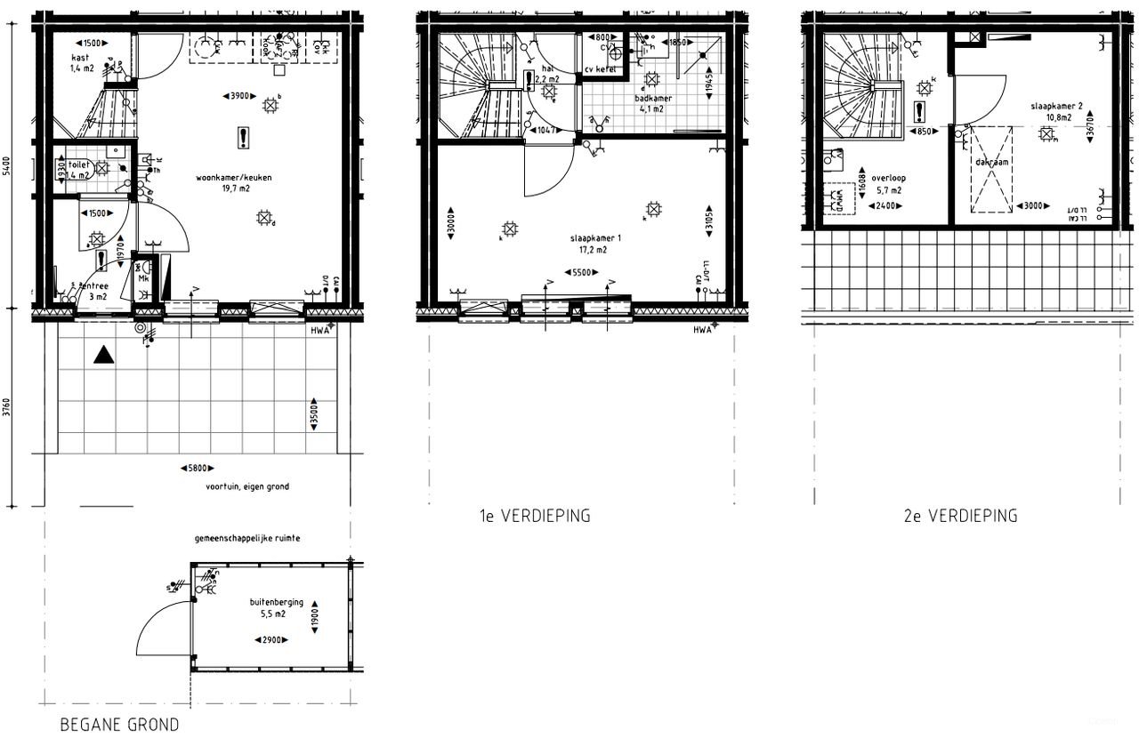 Townhouse PicusKade: Terrace &amp; Parking - Image 8