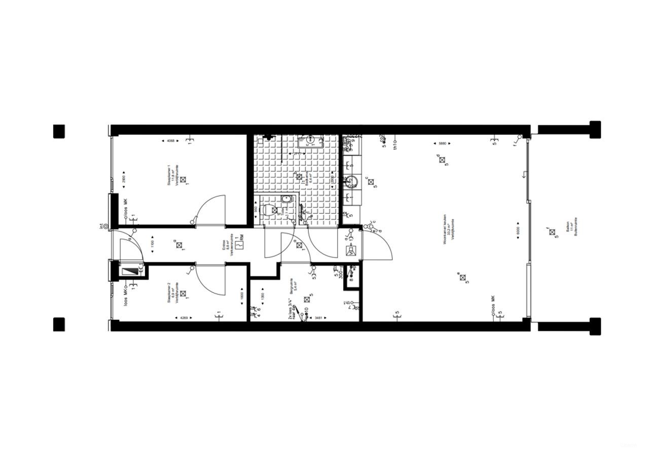 Modern apartment with terrace - Image 10